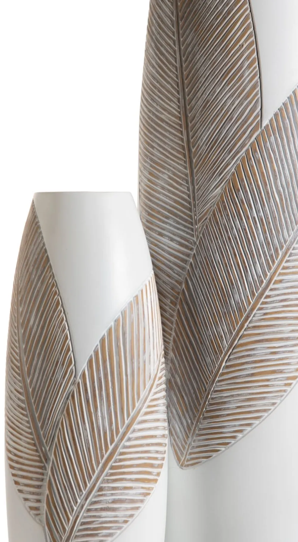 COCOmaison Vazen>Jolie vaas H78cm - Wit