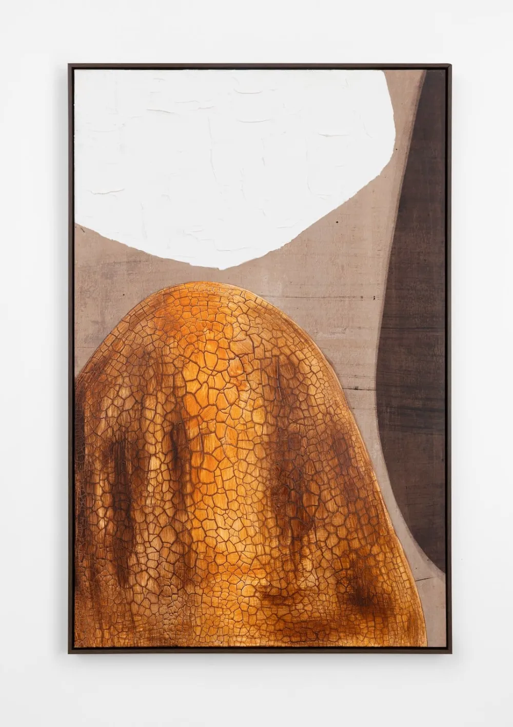 COCOmaison Schilderijen>Jorn schilderij 90x140cm - Bruin