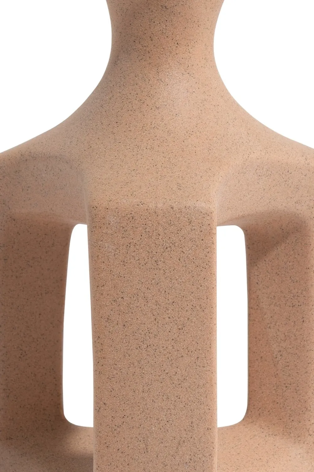 COCOmaison Vazen>Jules vaas H21cm - Beige