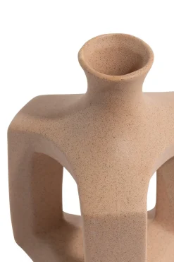 COCOmaison Vazen>Jules vaas H21cm - Beige