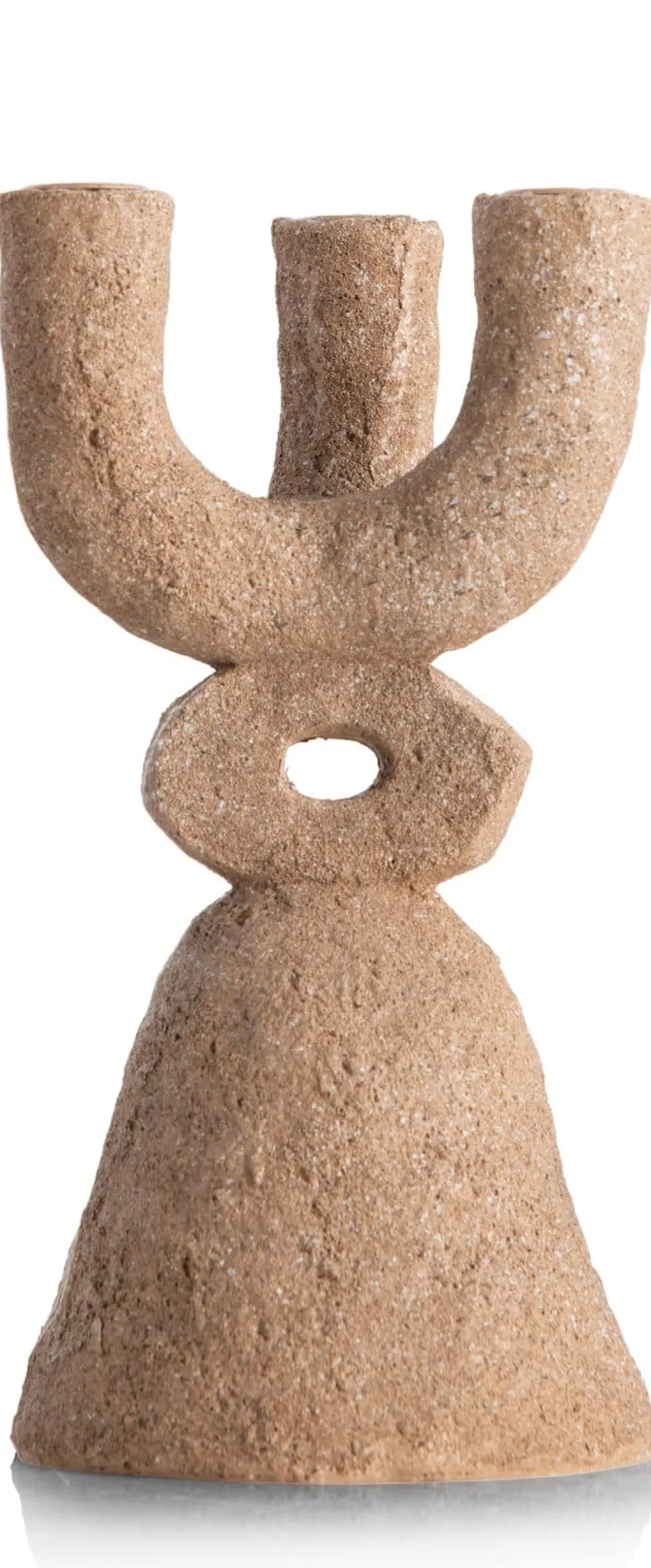 COCOmaison Kandelaars En Kaarsenhouders>June kandelaar H27cm - Bruin