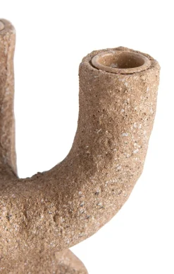 COCOmaison Kandelaars En Kaarsenhouders>June kandelaar H27cm - Bruin