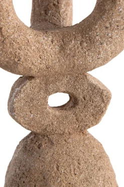COCOmaison Kandelaars En Kaarsenhouders>June kandelaar H27cm - Bruin