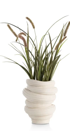 COCOmaison Vazen>Juul vaas H32,6cm - Cremekleurig