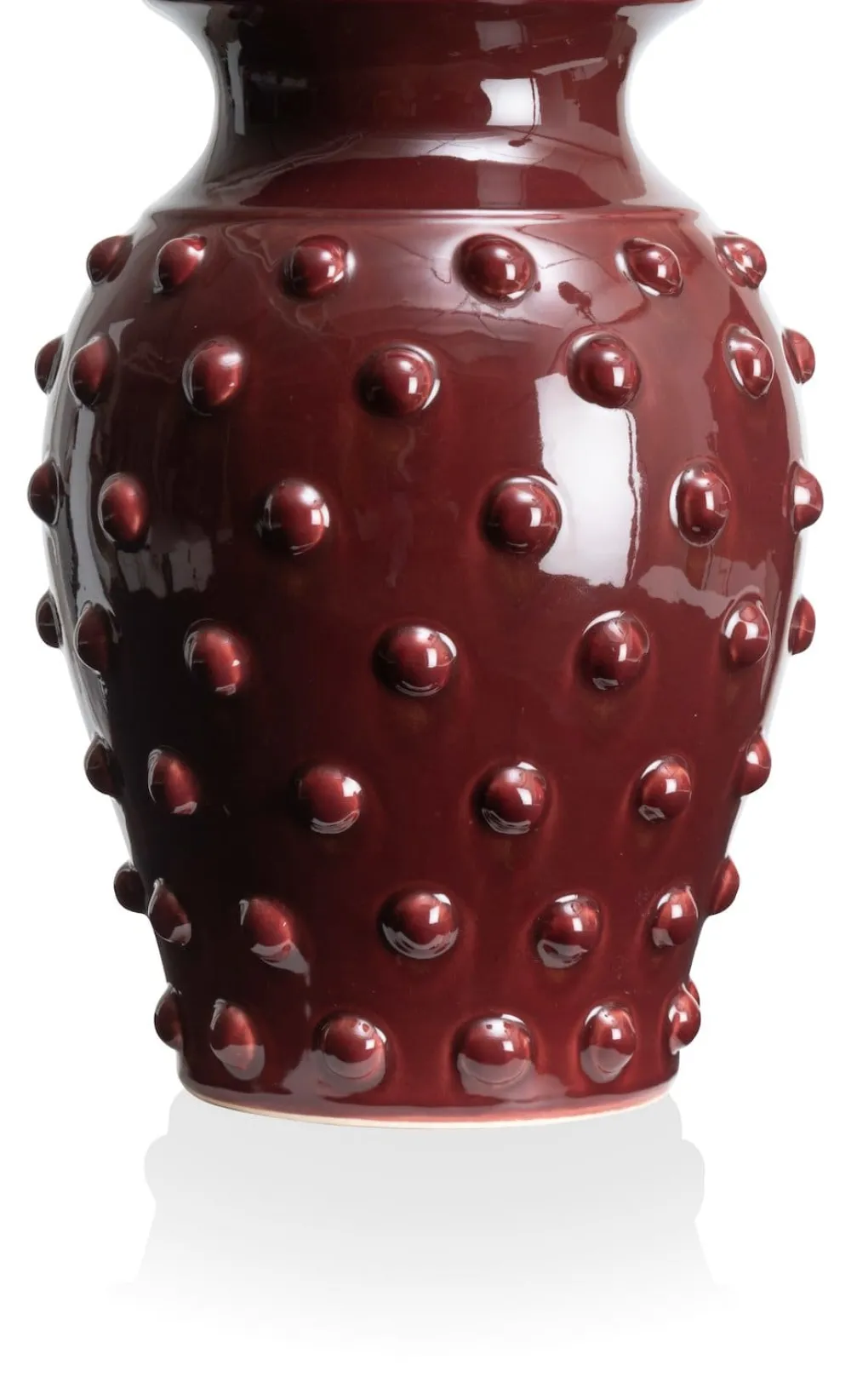 COCOmaison Vazen>Kathy vaas H44cm - Rood