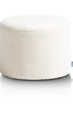 COCOmaison Poefs En Krukken>Kay poef H35cm - Cremekleurig