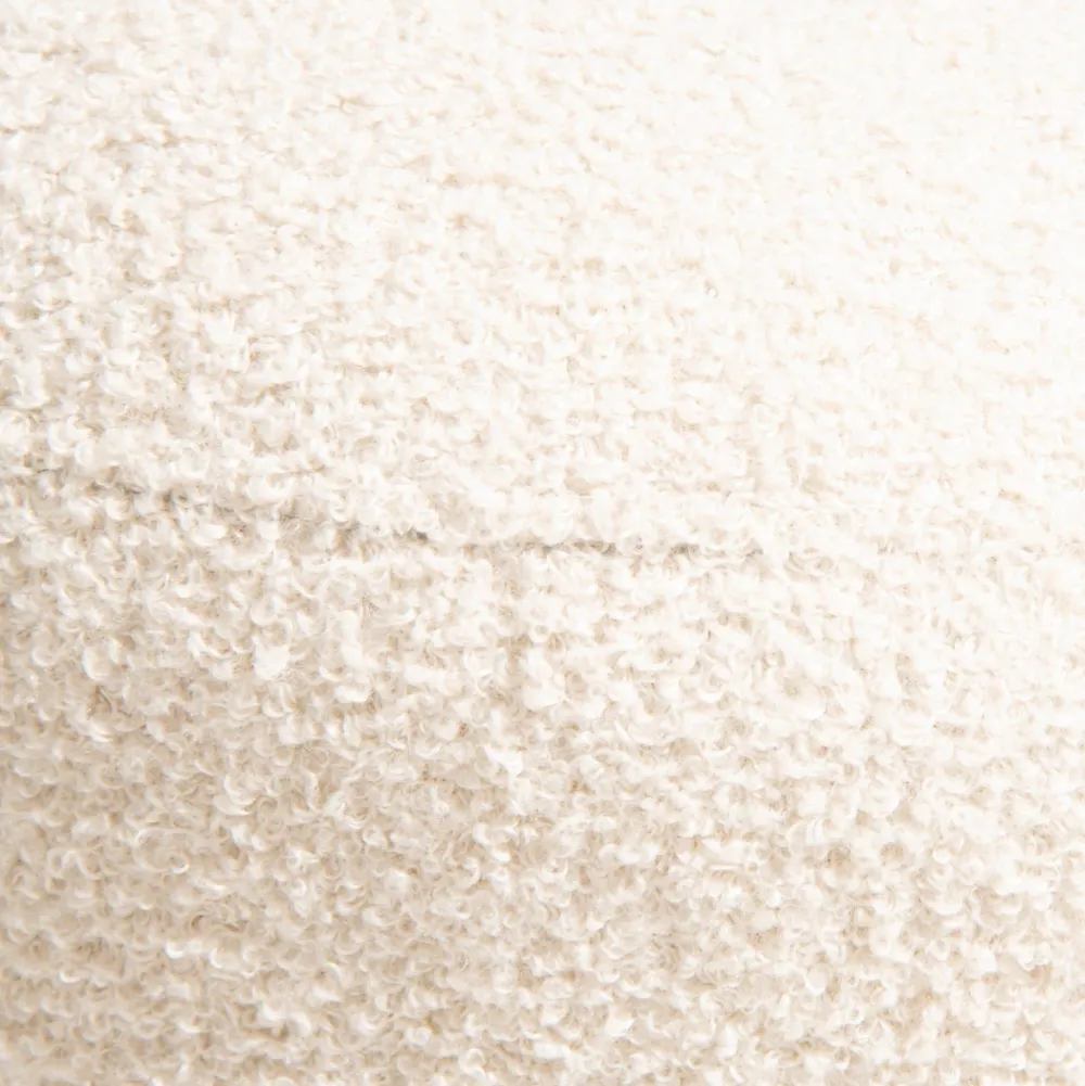 COCOmaison Poefs En Krukken>Kelly poef H45cm - Cremekleurig