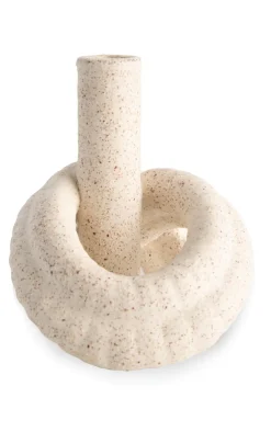 COCOmaison Vazen>Kiki vaas H13,5cm - Beige