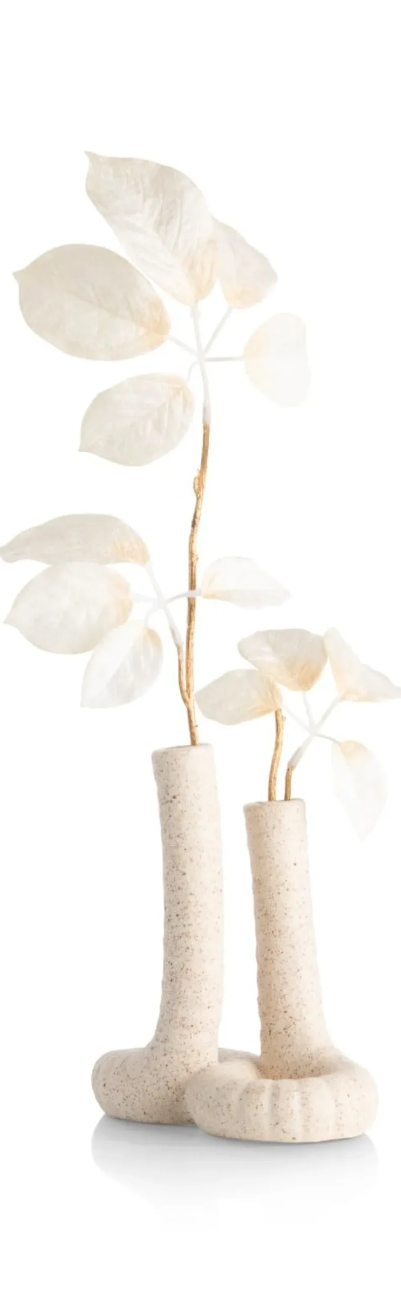 COCOmaison Vazen>Kiki vaas H17cm - Beige