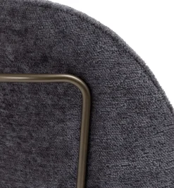 COCOmaison Eetkamer- En Barstoelen>Kjel eetkamerstoel - champagne frame - Antraciet
