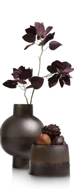 COCOmaison Potten En Bloempotten>Lara bloempot H17cm - Grijs