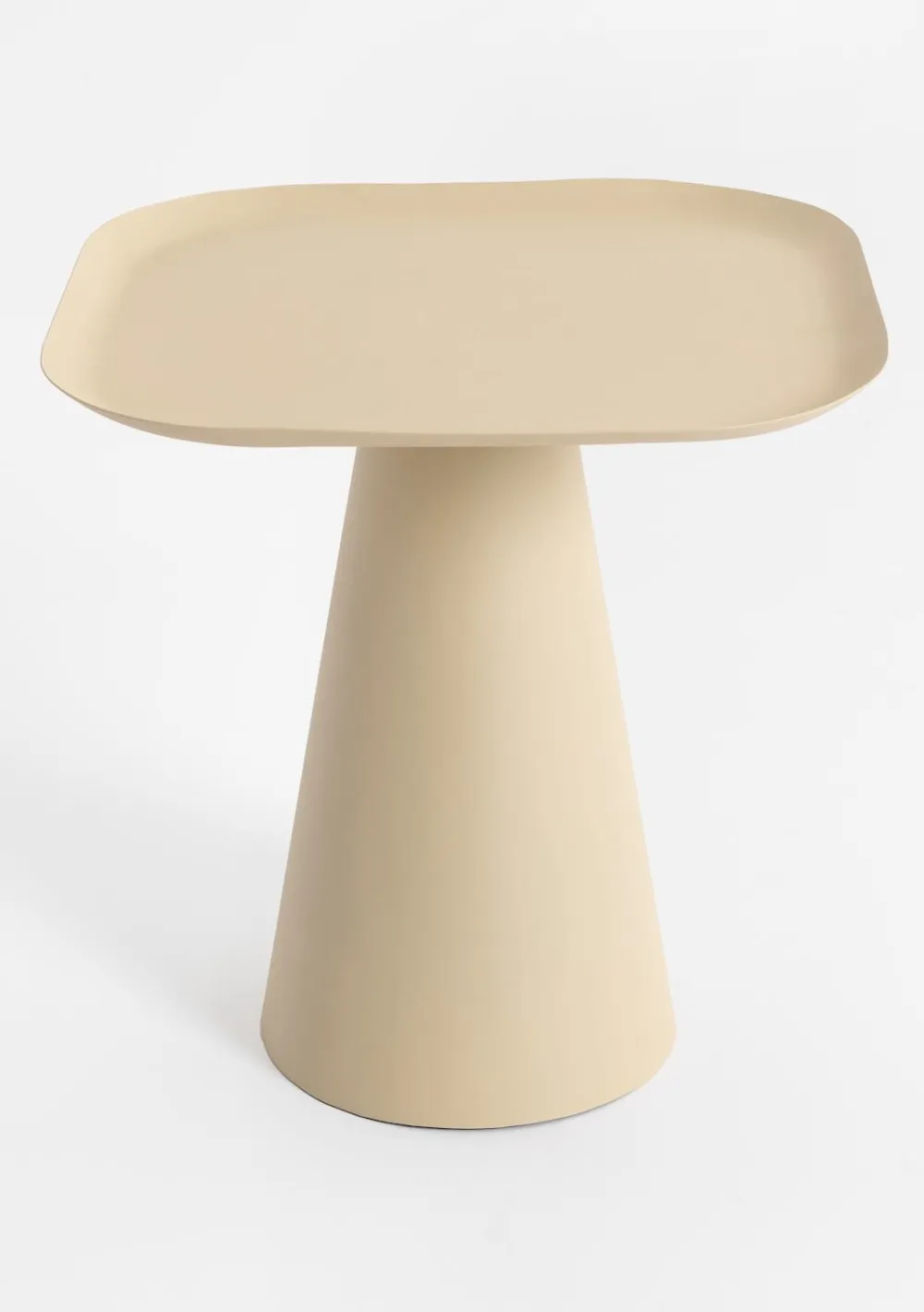 COCOmaison Bijzettafels>Leah bijzettafel H46cm - Cremekleurig