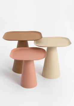 COCOmaison Bijzettafels>Leah bijzettafel H40cm - Roze