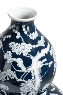 COCOmaison Vazen>Ling vaas H61cm - Blauw