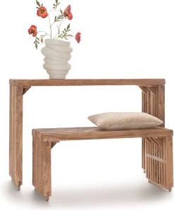 COCOmaison Wandtafels>Lino wandtafel 120cm - Bruin