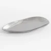 COCOmaison Tafelaccessoires>Lisette schaal 21x47cm - Zilver