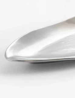 COCOmaison Tafelaccessoires>Lisette schaal 21x47cm - Zilver