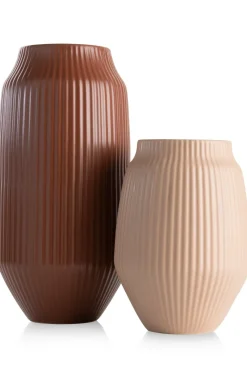 COCOmaison Vazen>Liv vaas H28cm - Beige