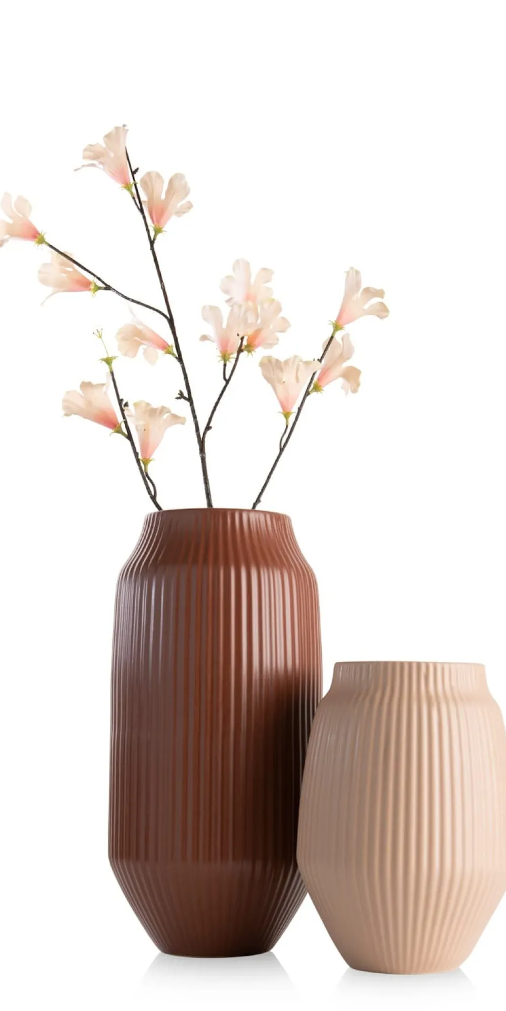 COCOmaison Vazen>Liv vaas H28cm - Beige