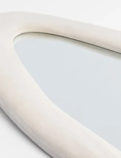 COCOmaison Spiegels En Wandspiegels>Loes spiegel 160x60cm - Cremekleurig