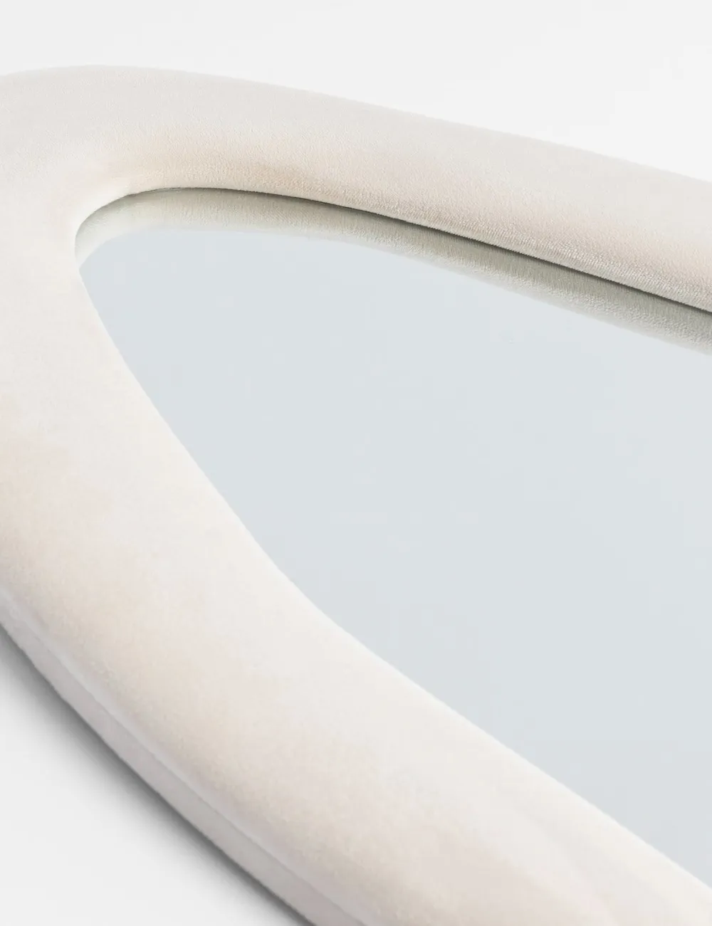 COCOmaison Spiegels En Wandspiegels>Loes spiegel 160x60cm - Cremekleurig