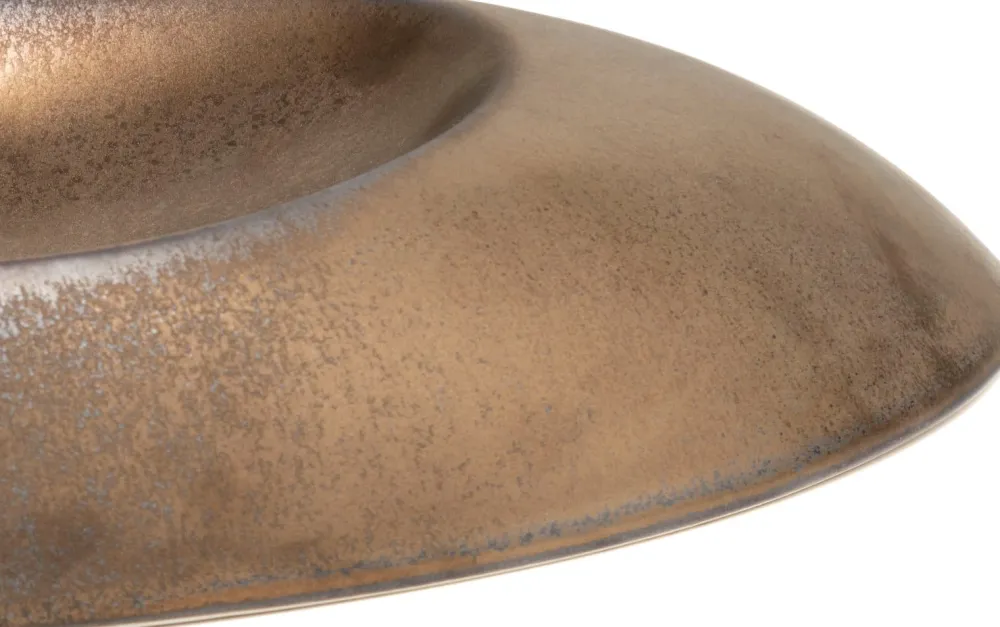 COCOmaison Tafelaccessoires>Lovia schaal 36x19cm - Bruin