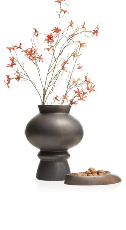 COCOmaison Tafelaccessoires>Lovia schaal 36x19cm - Bruin