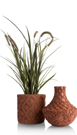 COCOmaison Potten En Bloempotten>Maeve pot H26cm - Terracotta