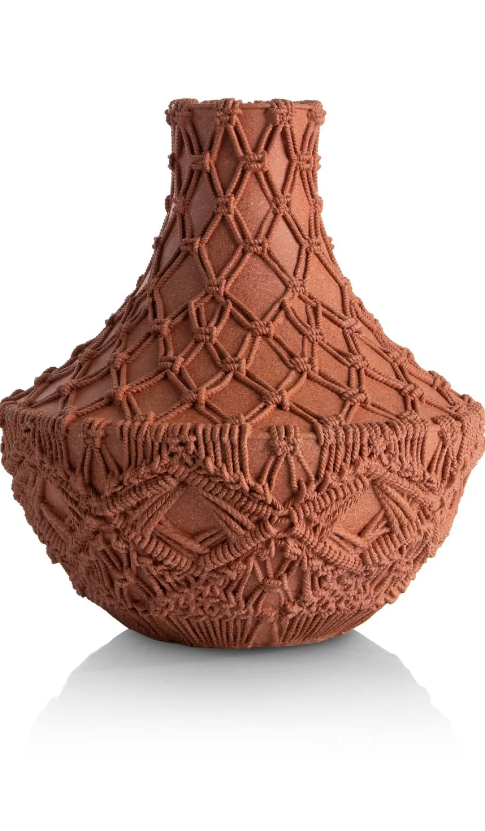 COCOmaison Vazen>Maeve vaas H33cm - Terracotta