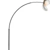COCOmaison Vloerlampen>Magnolia vloerlamp H185cm 1*E14 - Zwart