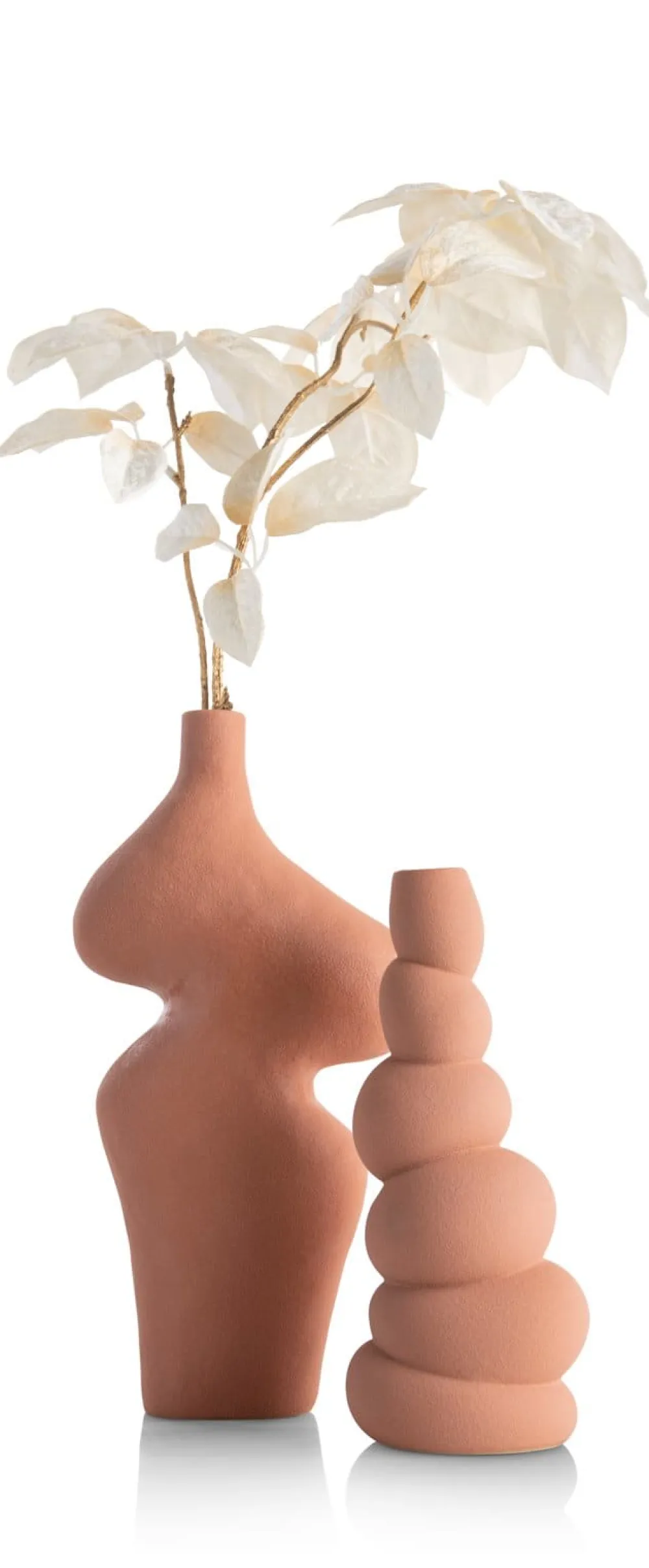 COCOmaison Kandelaars En Kaarsenhouders>Maria kandelaar H23,5cm - Terracotta