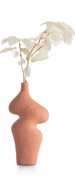 COCOmaison Vazen>Maria vaas H30,5cm - Terracotta