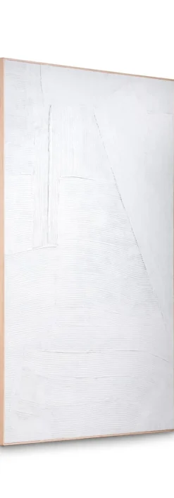 COCOmaison 3D Schilderijen>Master Strokes schilderij 120x180cm - Wit