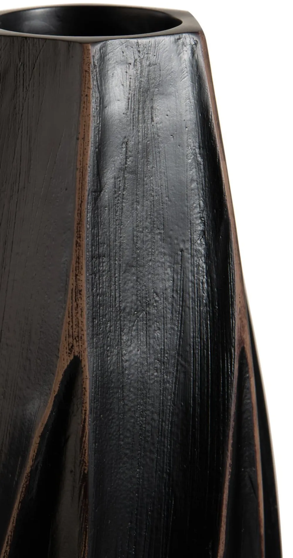 COCOmaison Vazen>Merle vaas H63cm - Zwart