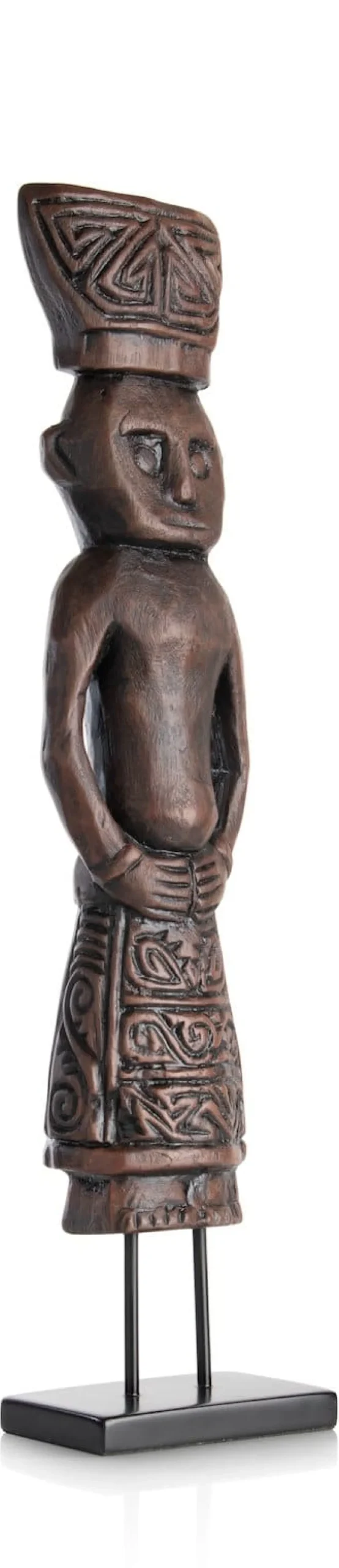 COCOmaison Beelden>Milan beeld H67,5cm - Bruin