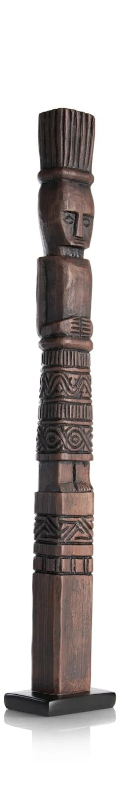 COCOmaison Beelden>Milan beeld H75cm - Bruin