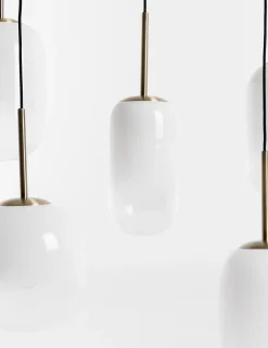 COCOmaison Hanglampen>Milky hanglamp 5*E27 - Wit