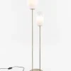 COCOmaison Vloerlampen>Milky vloerlamp 2*E27 - Wit