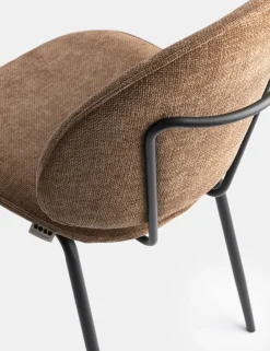 COCOmaison Eetkamer- En Barstoelen>Milo eetkamerstoel - bruin