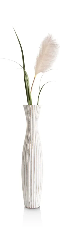 COCOmaison Vazen>Milou vaas H64,5cm - Wit