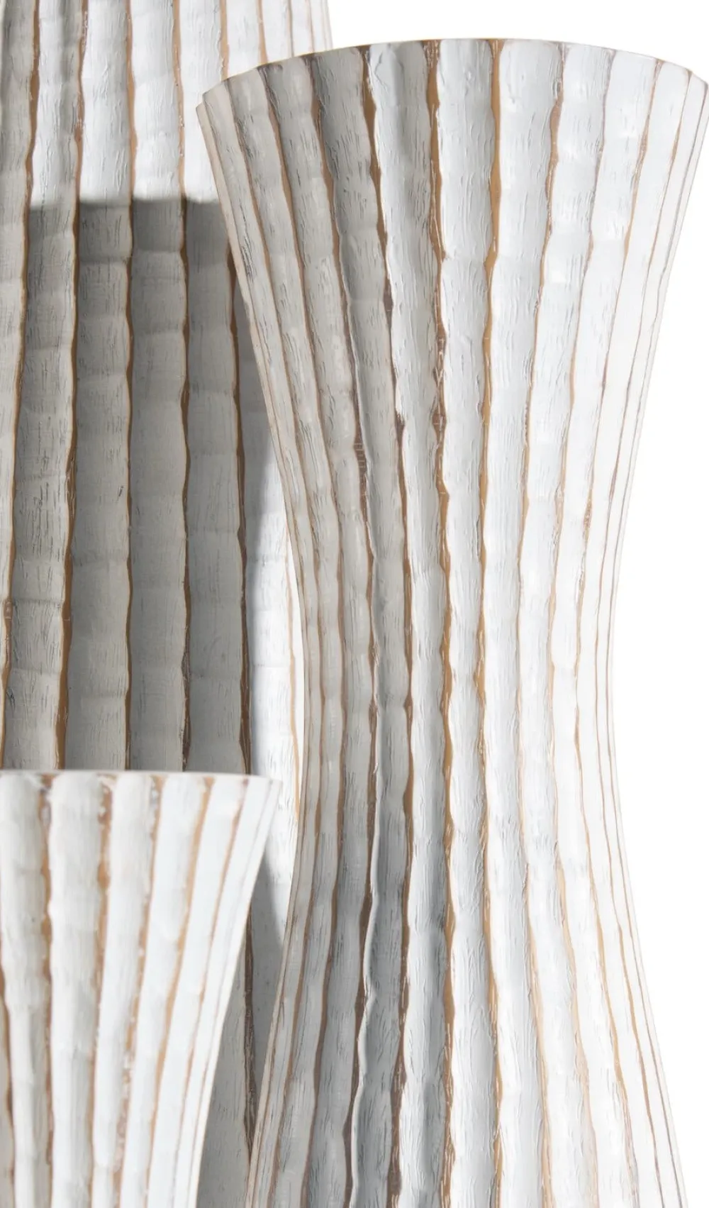 COCOmaison Vazen>Milou vaas H85cm - Wit