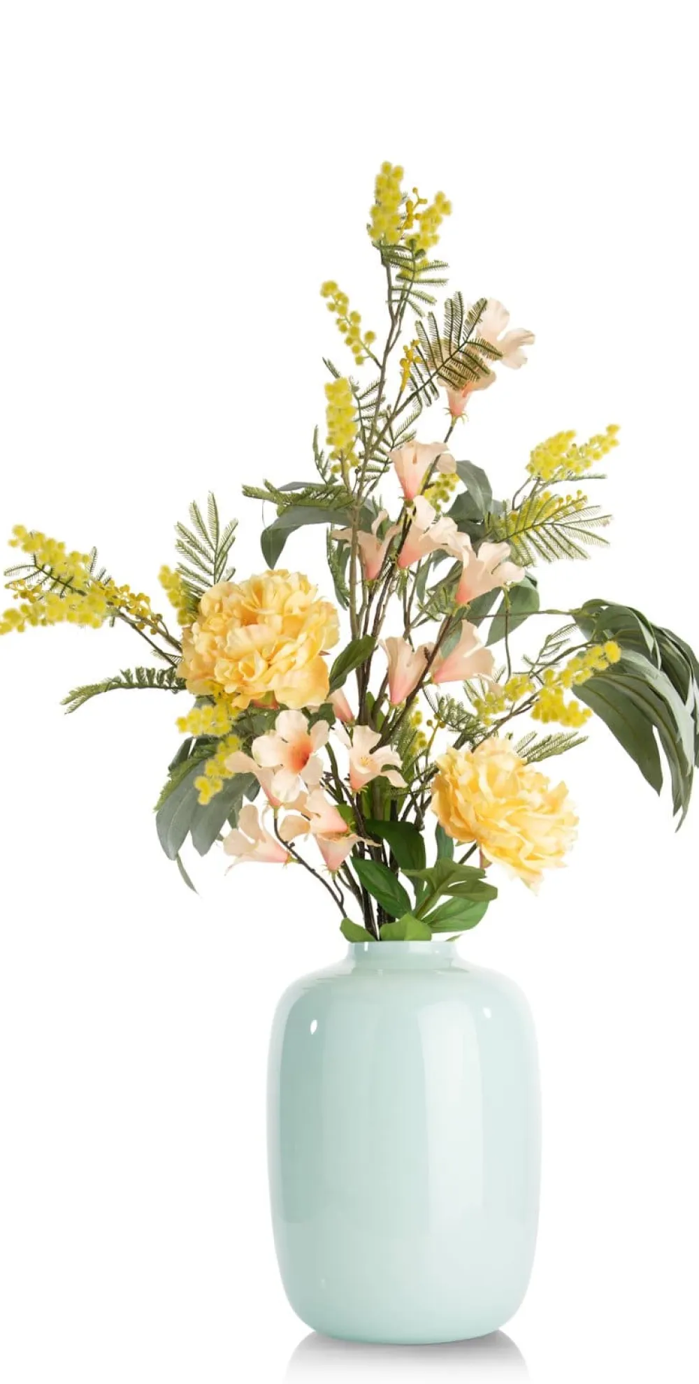 COCOmaison Kunstbloemen En -Planten>Mimosa Branch H110cm kunstbloem - Geel