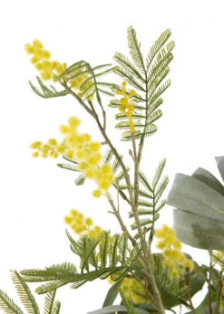 COCOmaison Kunstbloemen En -Planten>Mimosa Branch H110cm kunstbloem - Geel