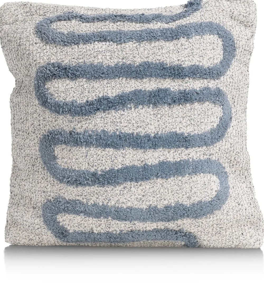 COCOmaison Sierkussens>Navi kussen 45x45cm - Blauw
