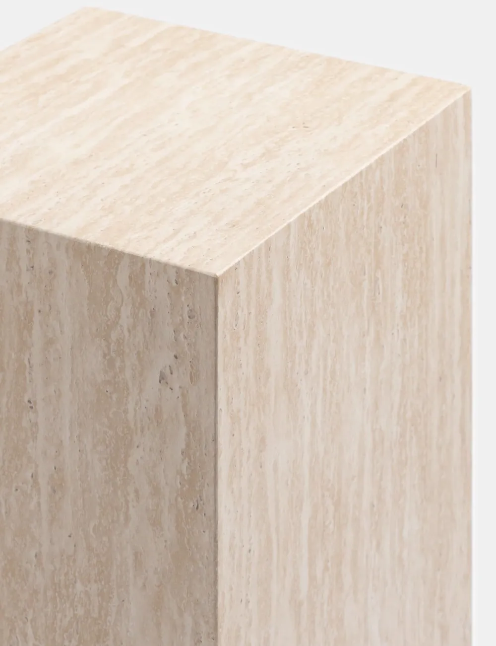 COCOmaison Bijzettafels>Nea pilaar H100cm - Cremekleurig