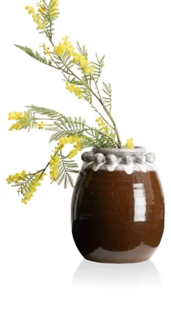 COCOmaison Vazen>Nera vaas H31cm - Bruin