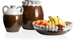 COCOmaison Vazen>Nera vaas H31cm - Bruin