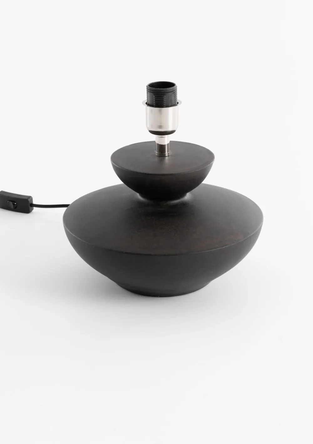 COCOmaison Tafellampen>Noor lampenvoet 1*E27 - Zwart