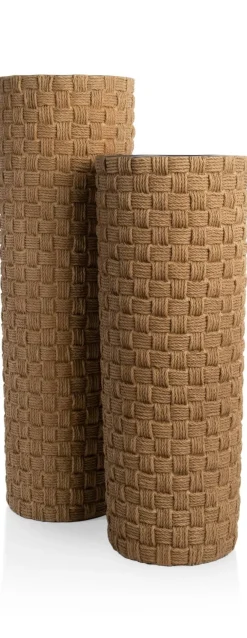 COCOmaison Potten En Bloempotten>Noud pot H83,5cm - Bruin