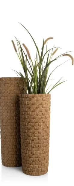 COCOmaison Potten En Bloempotten>Noud pot H83,5cm - Bruin